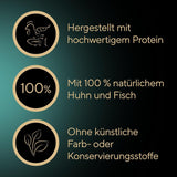 SHEBA Filé pro dospělé Katzenfutter v omáčce s kuřecím masem, Hochseefisch und Garnelen 16 x 60 g skořápka