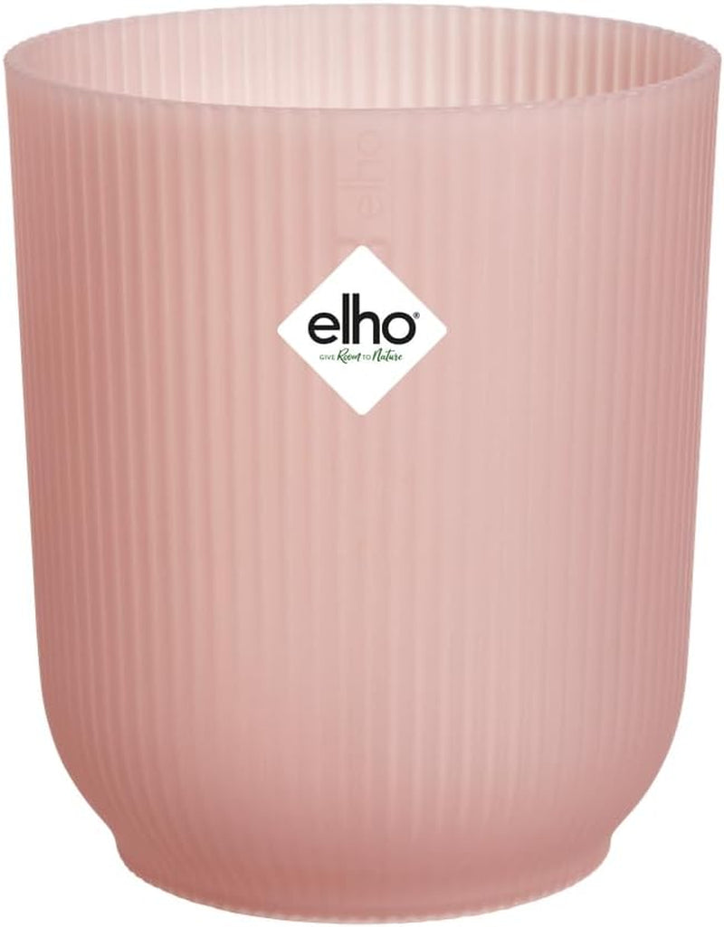 elho Vibes Fold Orchid High 12,5 cm - Vnitřní květináče na orchideje - Vnitřní květináče - 100% recyklovaný plast - Bílá/Hedvábně bílá