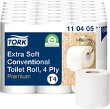 Toaletní papír Tork Small Roll White T4, Advanced, 2 vrstvý, 48 × 200 listů, 472161