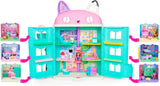 DREAMWORKS GABBY'S DOLLS HOUSE – herní sada pro pokojík Deluxe, místnost pro párty Kitty Narwhale, tématický nábytek a doplňky, věk 3+