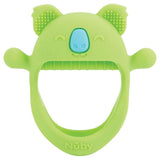 Nuby kousací rukavice - silikonové | Hračka na kousání koaly | Smyslová hračka | 3+ měsíce