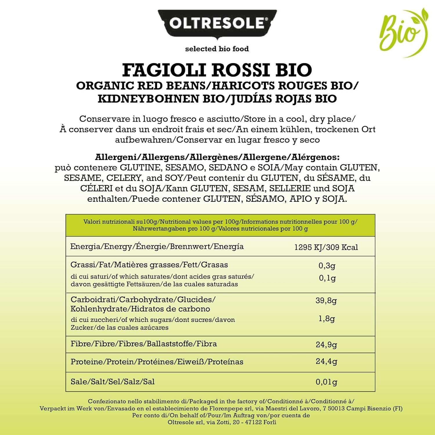 Bio červené fazole 1 kg, sušené bio luštěniny z kontrolovaných plodin, bohaté na bílkoviny a minerály, ideální pro nízkokalorickou, veganskou a vegetariánskou stravu
