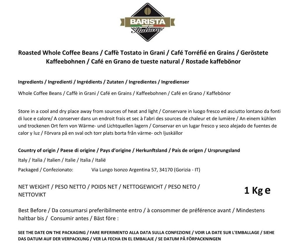 🔱 Mephisto - Extrémně silná káva 🔱 1 kg kávových zrn 🔱 Káva s vysokým obsahem kofeinu 🔱 Robustní Premium