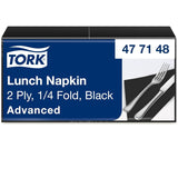 Tork 477840 Limetkové ubrousky na oběd / 2vrstvé ubrousky pro malá jídla nebo svačiny / Pokročilá kvalita / 10 x 200 (2000) papírové ubrousky / 32,6 x 33 cm (d x š) / 1/4 skládání