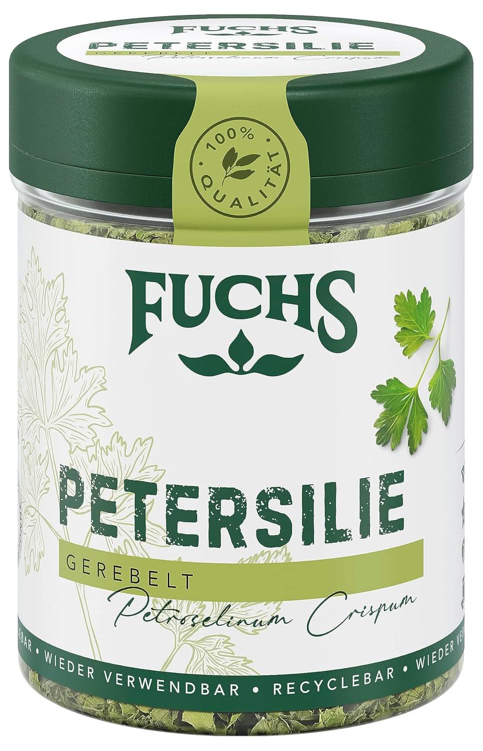 Fuchs - Petržel třená - Bylinková příchuť do vaječných jídel, zeleniny a salátů - 10 gramů Koření Naty Shop