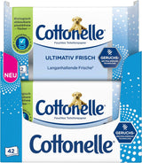 Vlhčené ubrousky, Ultimate Fresh, 12 x 42 ubrousky, technologie Deodycylx, šetrné k pokožce, bez alkoholu a barviv, citlivé, biologicky odbouratelné