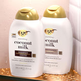 Šampon s kokosovým mlékem OGX (385 ml), hydratační účinek Sprcha a koupel Naty Shop