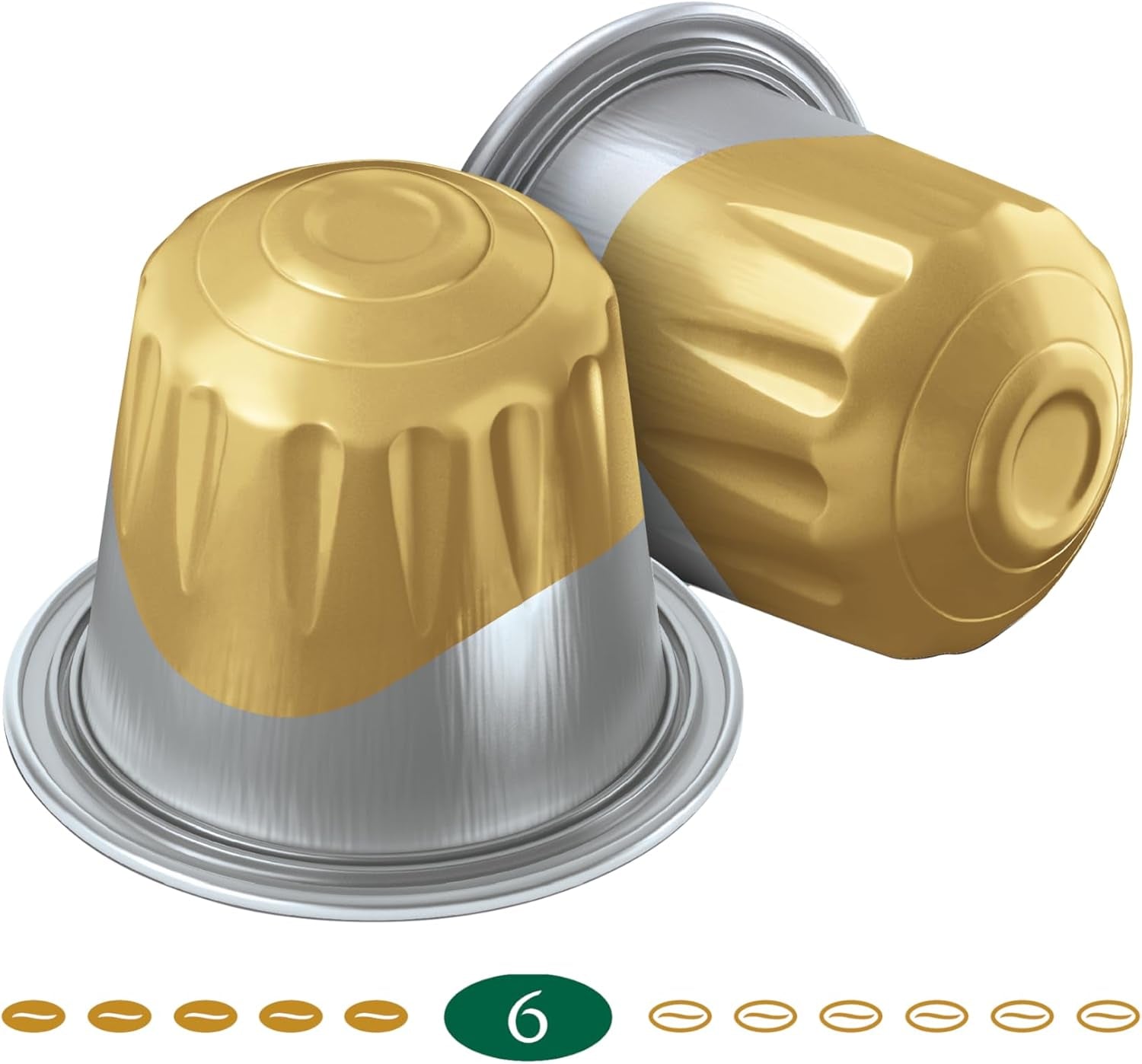 Jacobs Kaffeekapseln Krönung Crema, Intensität 6/12, 10 x 20 Getränke, kompatibilní s Nespresso* Kaffee Kapseln, 200 Kapseln
