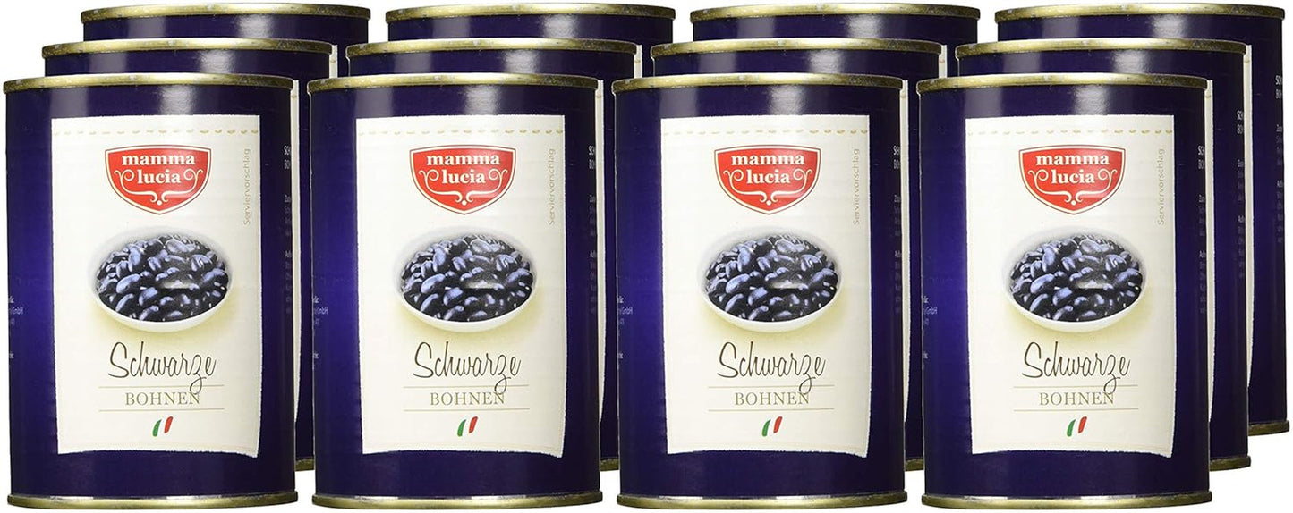 Černé fazole, balení 12 ks (12 x 425 ml)