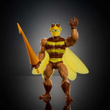 Akční figurka Masters of the Universe Origins Buzz-Off z kolekce kreslených filmů, asi 14 cm vysoká, z televize z 80. let, Včelí vůdce s křídly a brýlemi s oštěpem, Akční figurky JBM88 Naty Shop