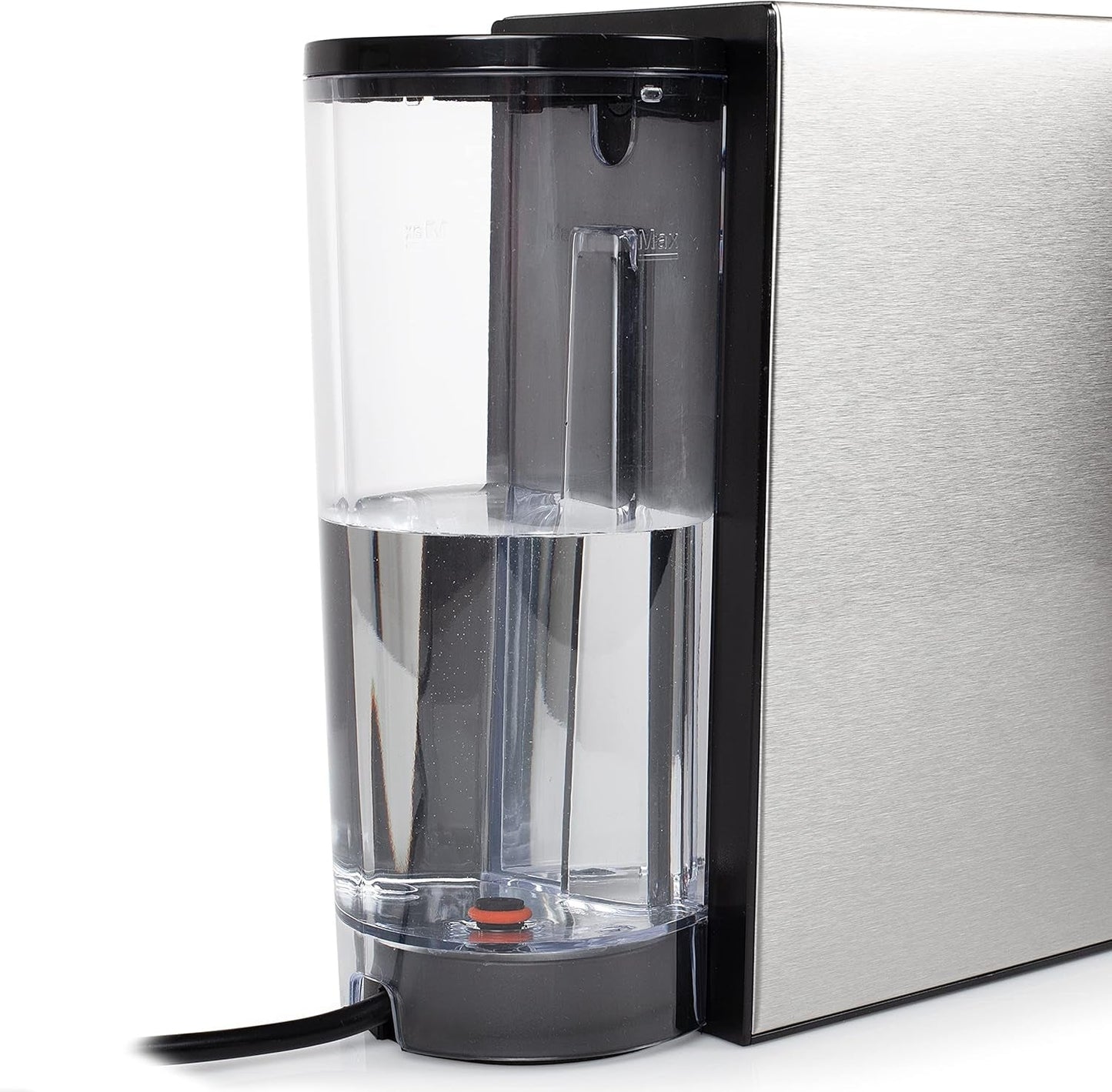 Vícekapslový espresso kávovar Princess 5 v 1 – kompatibilní s podložkami Nespresso, Dolce Gusto, Lavazza a Modo Mio a ESE, kapacita 0,8 l, 1450 W, stříbrná, černá
