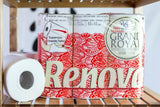 Toaletní papír Renova Grand Royal, 18 rolí Premium XXL, 4 vrstvy, měkký a odolný