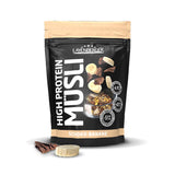 Layenberger 3K High Protein Müsli, 50% Eiweiß Und 18% Kohlenhydrate - Jedno balení (1X 390 G) - Schoko-Nuss Cereale Naty Shop 390 G (1Er Pack) Schoko-Banana