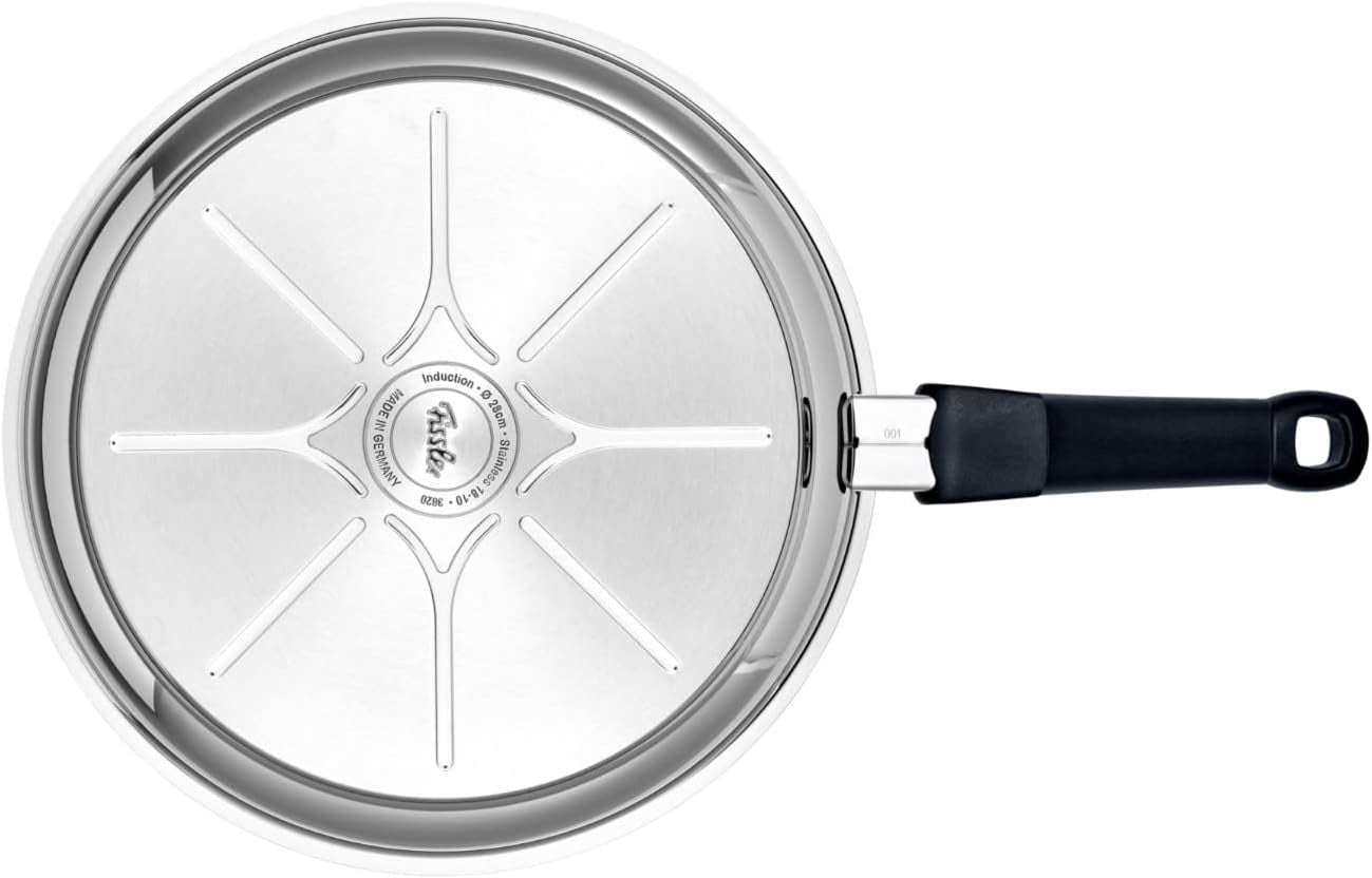 Fissler Adamant Premium, pánev z nerezové oceli, nepřilnavá, odolná proti poškrábání - Indukční hrnce a pánve Naty Shop