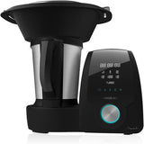 Cecotec Mambo 6090 Multifunktions-Küchenmaschine, 1700 W, 23 Funktionen, Krug Mit Fassungsvermögen 3,3 L, 3 Teller Gleichzeit, 10 Geschwindigkeitsstufen, Kuchyňské roboty a mixéry s časovačem Naty Shop