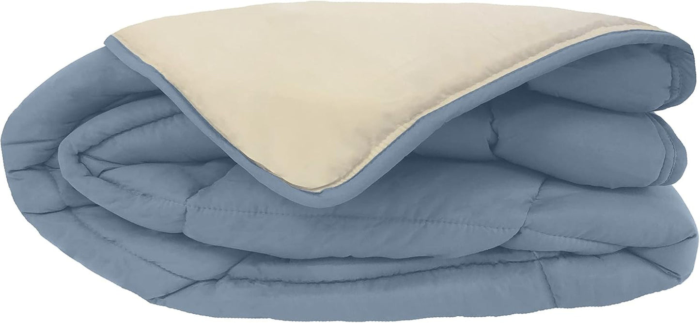 Poyet Motte Calgary přikrývka, polyester, olej/tmel, polyester, petrolej/tmel, 260 X 240 X 1 Cm Přikrývky a přikrývky Naty Shop 260X240X1 cm
