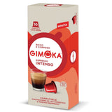 Gimoka Kaffeekapseln Espresso Intenso, Intensität 12/13-100 Kapsel - Kompatibilní s Nespresso* Haushalts-Espressomaschinen - 100 Stück (10 x 10 Getränke) - Hergestellt v Itálii
