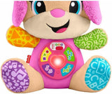 Fisher-Price Laugh & Learn Plyšová hračka JFD35 se Smart Stage pro děti od 6 měsíců, vícejazyčná verze: italština, španělština, portugalština, angličtina, JFD35 Baby Toys Naty Shop