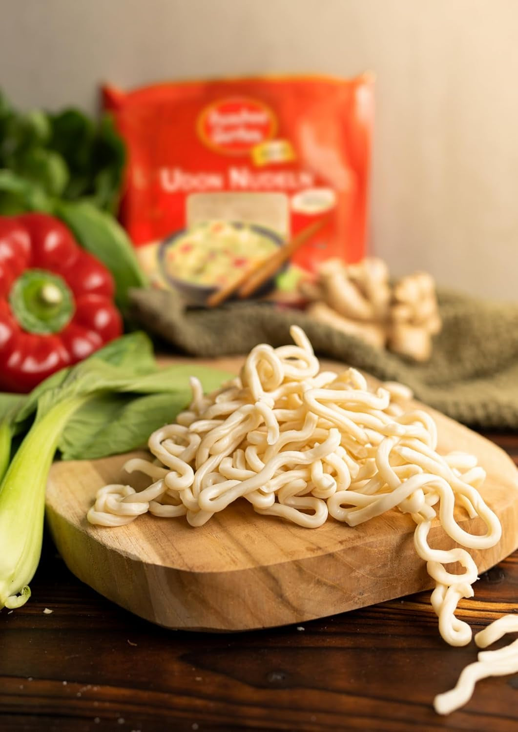 Udon nudle z Bamboo Garden, předvařené, 300g