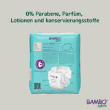 Bambo Nature plenky pro miminka, velikost 4 (7-14 kg), 144 ks, měsíční box | Prémiové plenky s vylepšenou ochranou proti protečení | Maximální pohodlí a svoboda pro aktivní děti | Dermatologicky testované plenky