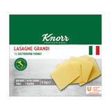 Lasagne Grandi Knorr 1/2 velikost Gastronorm - vlnité pláty těsta na těstoviny - velké balení, 5000 g