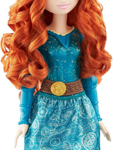 Mattel Disney Princezna Hračka Merida Ručně vyrobená panenka s třpytivým oblečením a doplňky Inspirováno filmem Disney a Pixar Dárek pro děti HLW13