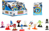 Jada Toys Figurka Sonic the Hedgehog (1X Mystery Fig in Blind Pack) – 1 Sběratelská figurka s překvapením ze 13 Sonic figurek, Nano kovová figurka (cca 4 cm) Pro děti a fanoušky od 3 let, Wave 1 Akční figurky Naty Shop