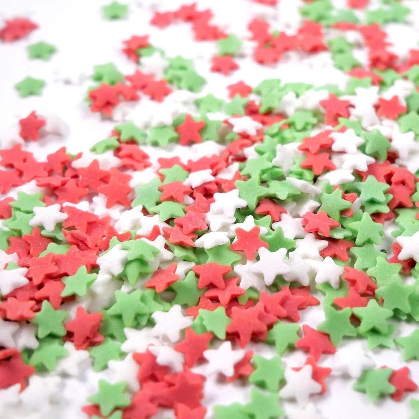 Sprinkle Hero, Christmas Stars, 40 gramů Sprinkles Naty Shop 40 gramů