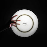 MALACASA Sada jídelního nádobí pro 4 osoby Bone China 16dílná sada nádobí Kulatý bílý se zlatým okrajem Kombinace Sada 4 talířů 4 dezertních talířů 4 talířů Suma a 4 misky na cereálie Řada NORI