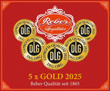 Reber Mozart koule - Cukrářský sáček 8 kusů - Originální Reber Mozart koule Hořká čokoláda, marcipán a nugát - 1 x 160 g