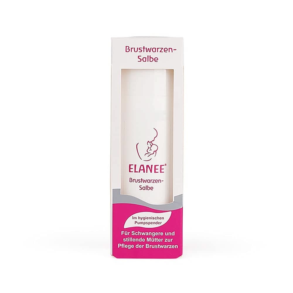 ELANEE Brustwarzensalbe Im Spender (30 ml) - Pflegt Rissige Und Wunde Brustwarzen Vor Allem Während Der Stillzeit (402-00) Příslušenství Jídlo a kojení Bebe Naty Shop