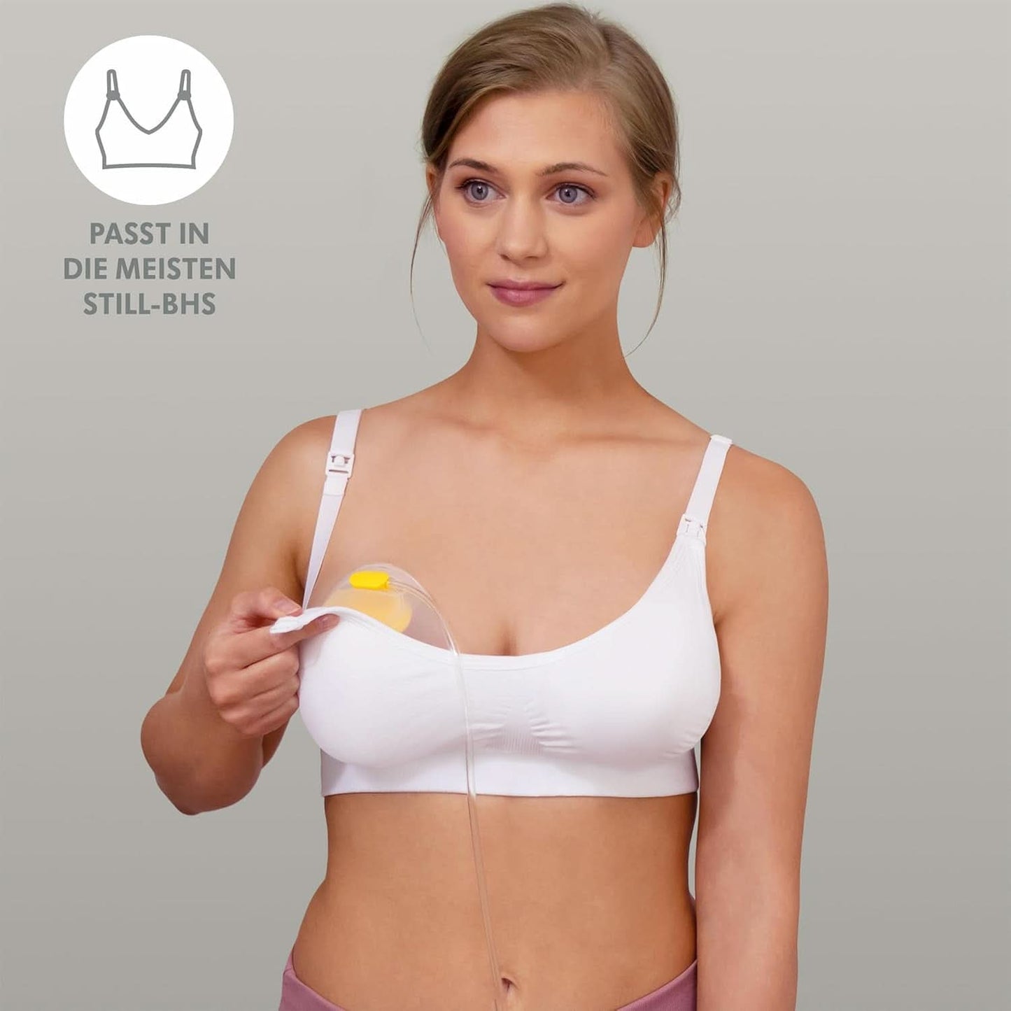 Medela Solo handsfree odsávačka mateřského mléka | Kompaktní a intuitivní elektrická odsávačka mateřského mléka pro odsávání na jedné straně Příslušenství pro potraviny a kojení Bebe Naty Shop