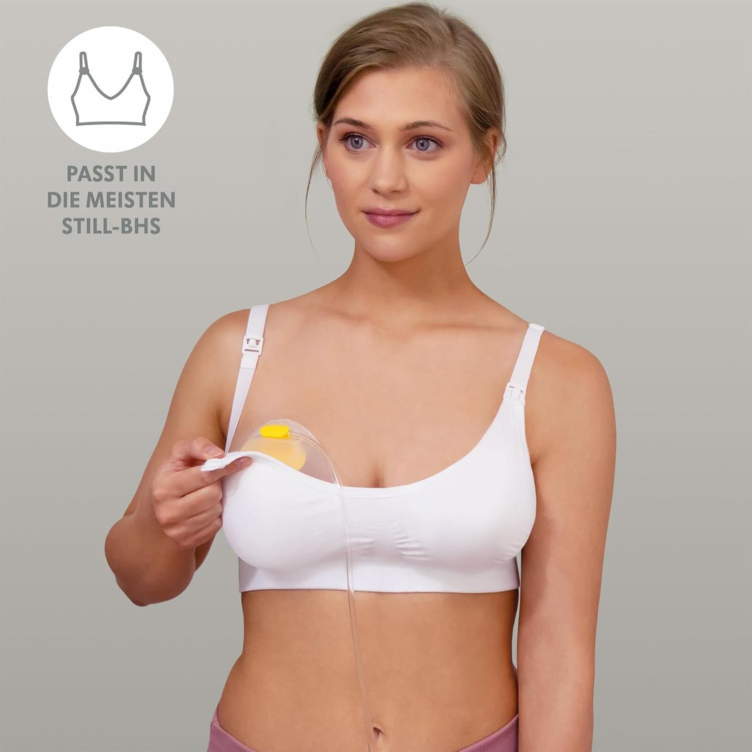 Medela Solo handsfree odsávačka mateřského mléka | Kompaktní a intuitivní elektrická odsávačka mateřského mléka pro odsávání na jedné straně Příslušenství pro potraviny a kojení Bebe Naty Shop