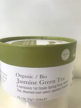Organický jasmínový zelený čaj 15 hedvábných čajových sáčků 1 balení (1 x 30 g)