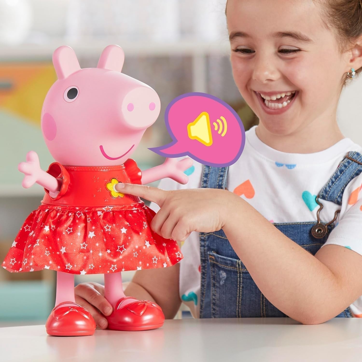 Peppa Pig Peppa'S Mud Puddle Party Doll - německá verze, růžové nebo růžové panenky Naty Shop