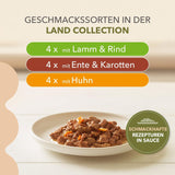 IAMS Delights Land Collection Mokré krmivo pro kočky bez obilovin - Balení různých druhů masa Více balení Mokré krmivo bez obilnin pro kočky od 1 roku 12 x 85 g