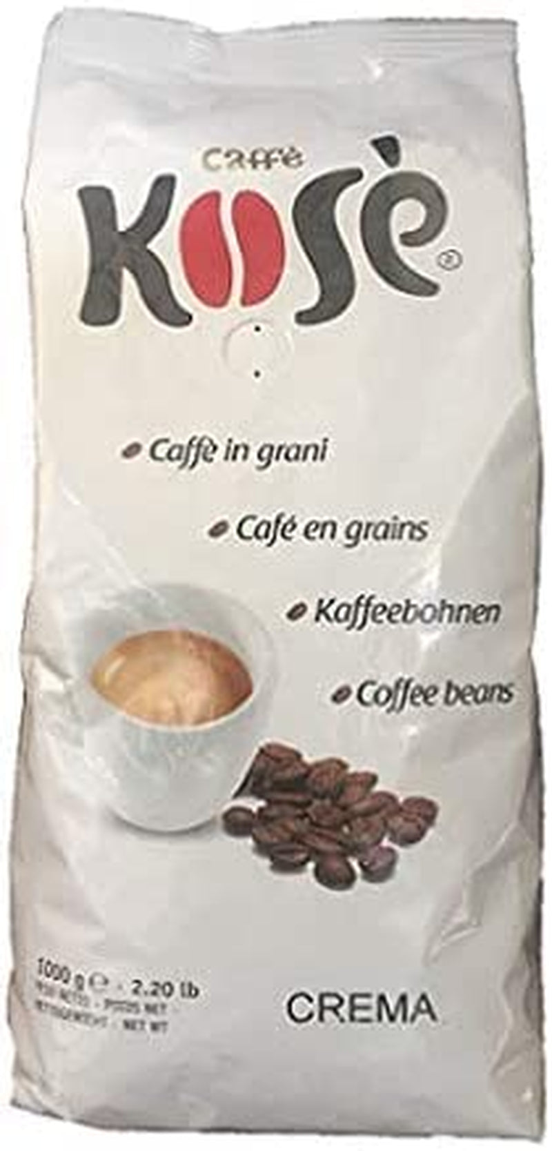 Kávová zrna Kosé 1000g - 6 kusů v krabici