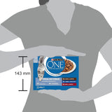 PURINA ONE | BIFENSIS | Krmivo pro sterilizované dospělé kočky | Podporuje kočičí vitalitu, kosti, svaly a klouby | V omáčce | Kapsičky s kachnou, sardinky, hovězí maso, čerstvost | 1 kus (8 x 85 g)