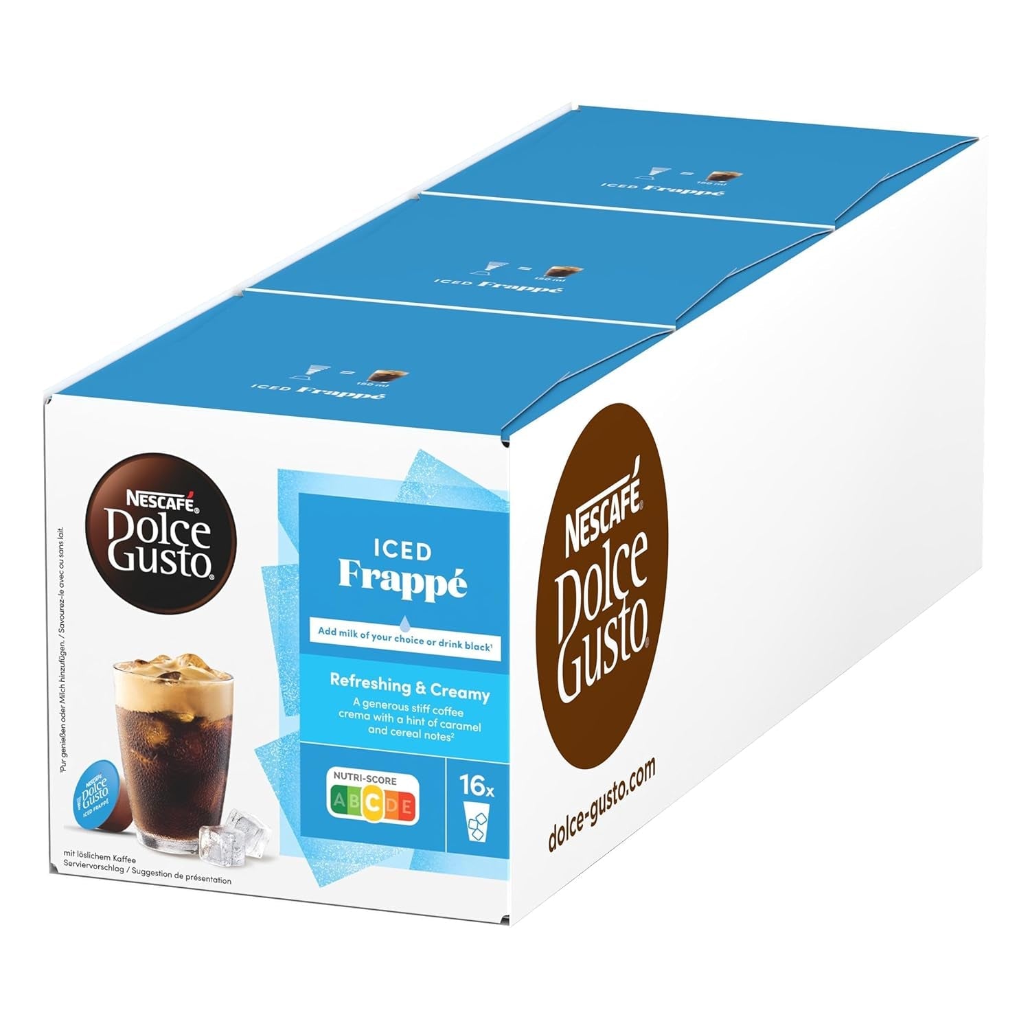 NESCAFÉ DOLCE GUSTO Frappé Kaffeekapseln 3er Pack (3 x 16 kapslí)