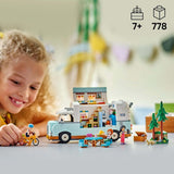 Karavana LEGO Friends, stavebnice na hraní rolí s karavanem, dárek pro dívky od 7 let, kreativní sada se 3 minifigurkami a figurkou fretky 42663 Stavebnice Besuche den LEGO-Store