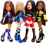 Bratz Scorchin' Cloe – obsahuje 1 módní panenku s oblečením a doplňky, panenky inspirované motoristickým sportem, roztomilá hračka pro dívky