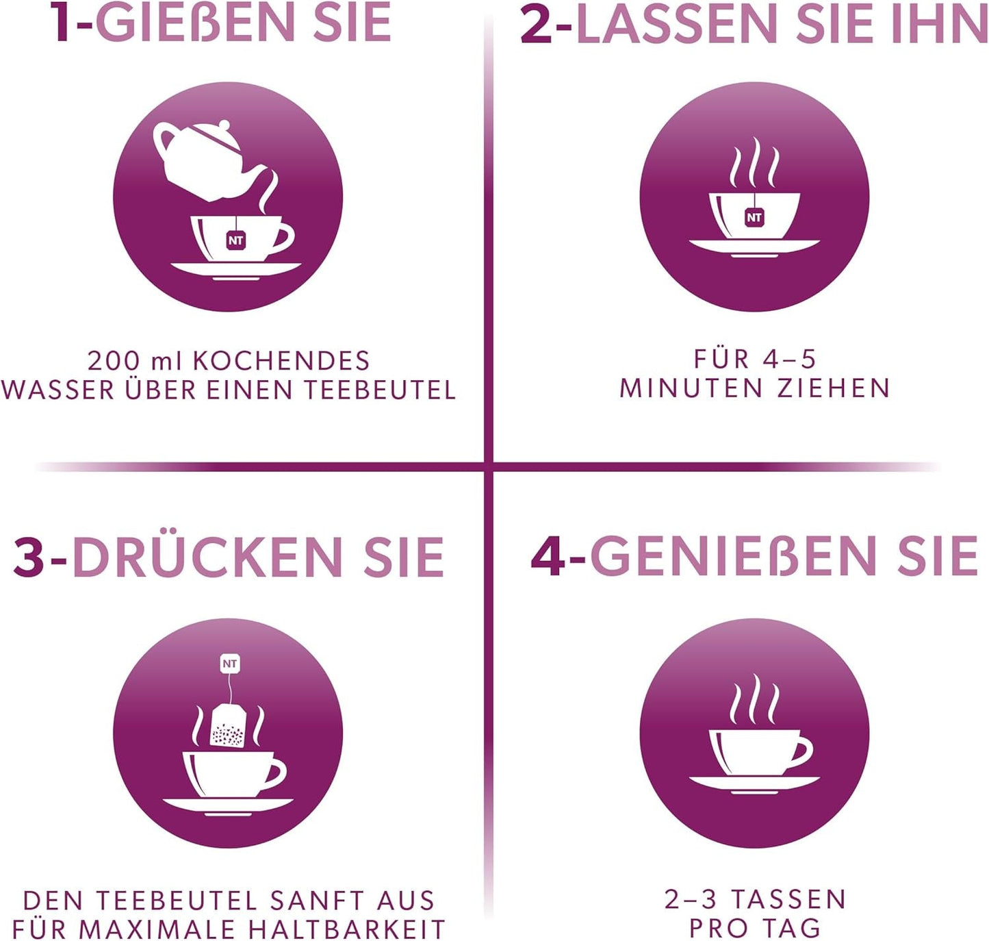 Nutra Tea Bezinka a Echinacea, Čaj Imunita a nachlazení, Čaj na podporu imunity, Boj proti nachlazení, 20 opakovaně použitelných čajových sáčků, Přírodní bylinný čaj