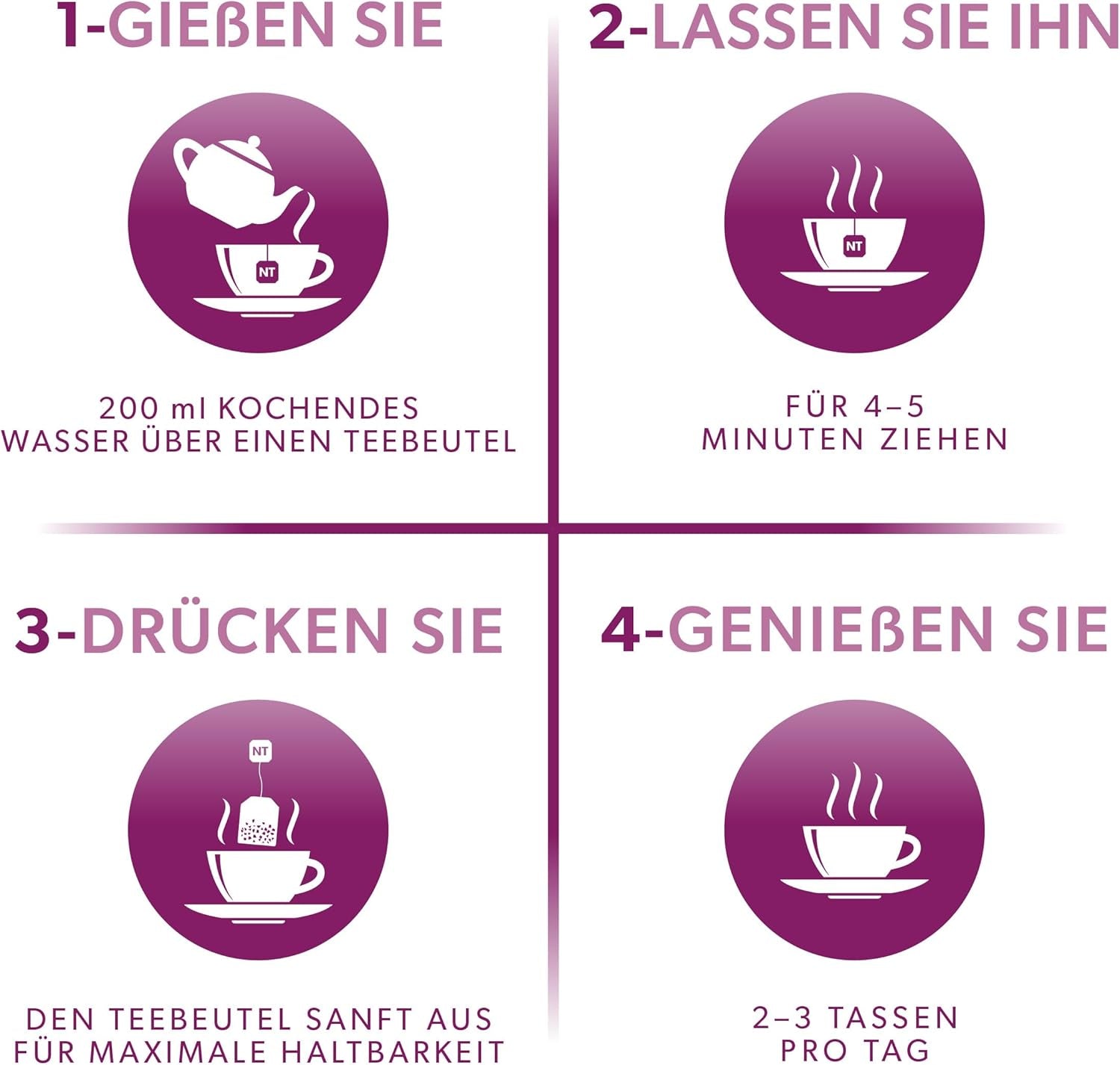 Nutra Tea Bezinka a Echinacea, Čaj Imunita a nachlazení, Čaj na podporu imunity, Boj proti nachlazení, 20 opakovaně použitelných čajových sáčků, Přírodní bylinný čaj