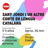 Sonoro de - Sant Jordi i un altre Conte - Příběhy a zvukové příběhy - hračka, vzdělávací obsah, v katalánštině, pro dívky a chlapce od 4 do 6 let Bebe Naty Shop Toys