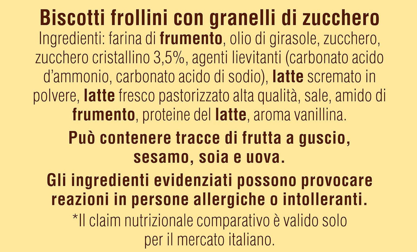 White Mill Frollini Galletti sušenky s čerstvým mlékem, 100% italské, 350 g