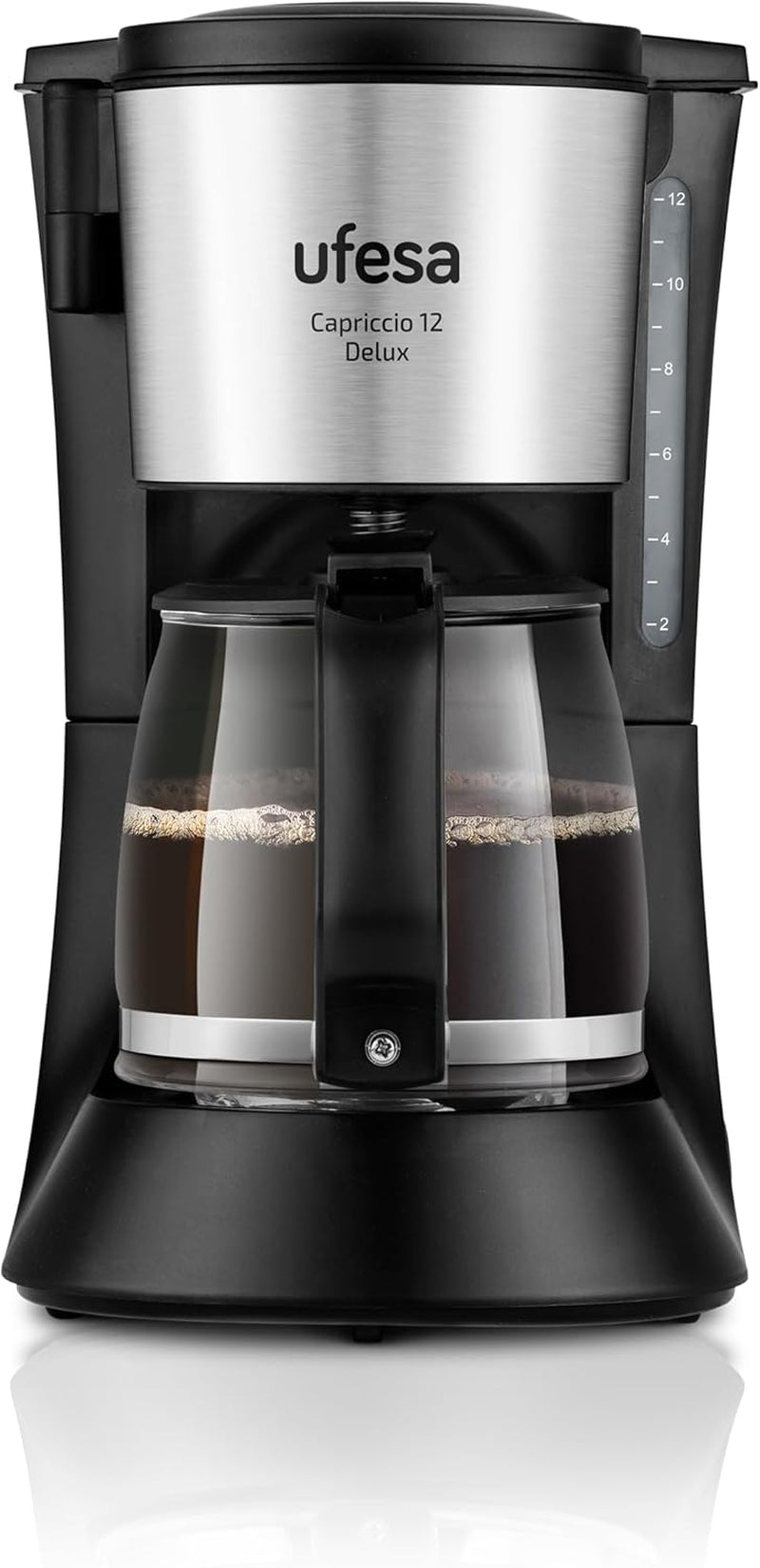 Ufesa CG7114 Capriccio kávovar filtrační, 6 šálků, 600W, karafa 0,6L, systém proti odkapávání, automatické vypínání, modrá