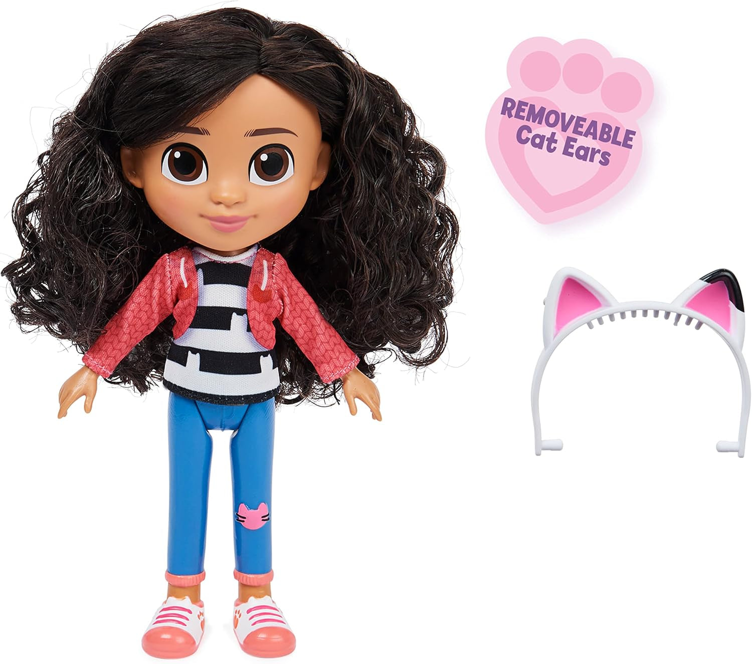 Domeček pro panenky Gabby, 20 cm vysoká panenka Gabby Girl, vhodná pro děti od 3 let Naty Shop Dolls