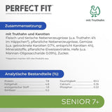 PERFECT FIT™ Sáčky na porce pro starší kočky s krůtou a mrkví, 12 x 85 g