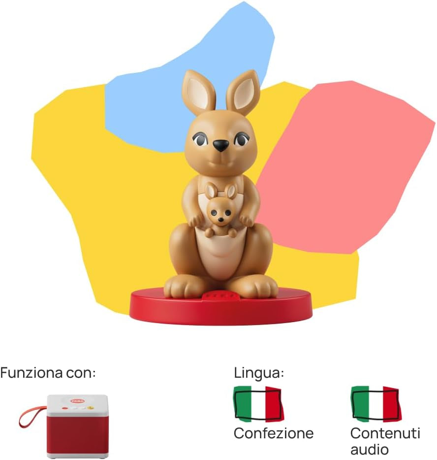 Zvuková figurka - hudební plyšová hračka - hudba, písničky a zvuky - hračka, vzdělávací obsah, italská verze, chlapci a dívky 0-2 roky Bebe Toys Naty Shop