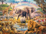 Dětské puzzle Ravensburger - African Savannah - 100dílné puzzle pro děti od 6 let Puzzle Naty Shop